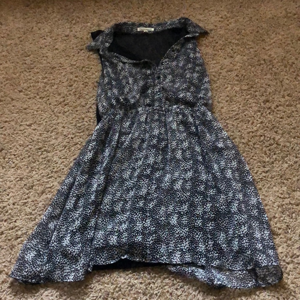 Lucca courtier- Black and white flowy dress